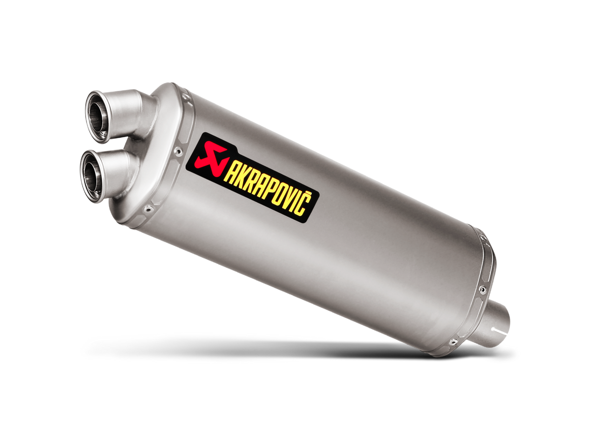 Akrapovic Slip-On Line Titanium Muffler System w/Titanium End Cap for Honda CRF1000L Africa Twin 16-19