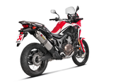 Akrapovic Slip-On Line Titanium Muffler System w/Titanium End Cap for Honda CRF1000L Africa Twin 16-19