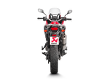 Akrapovic Slip-On Line Titanium Muffler System w/Titanium End Cap for Honda CRF1000L Africa Twin 16-19