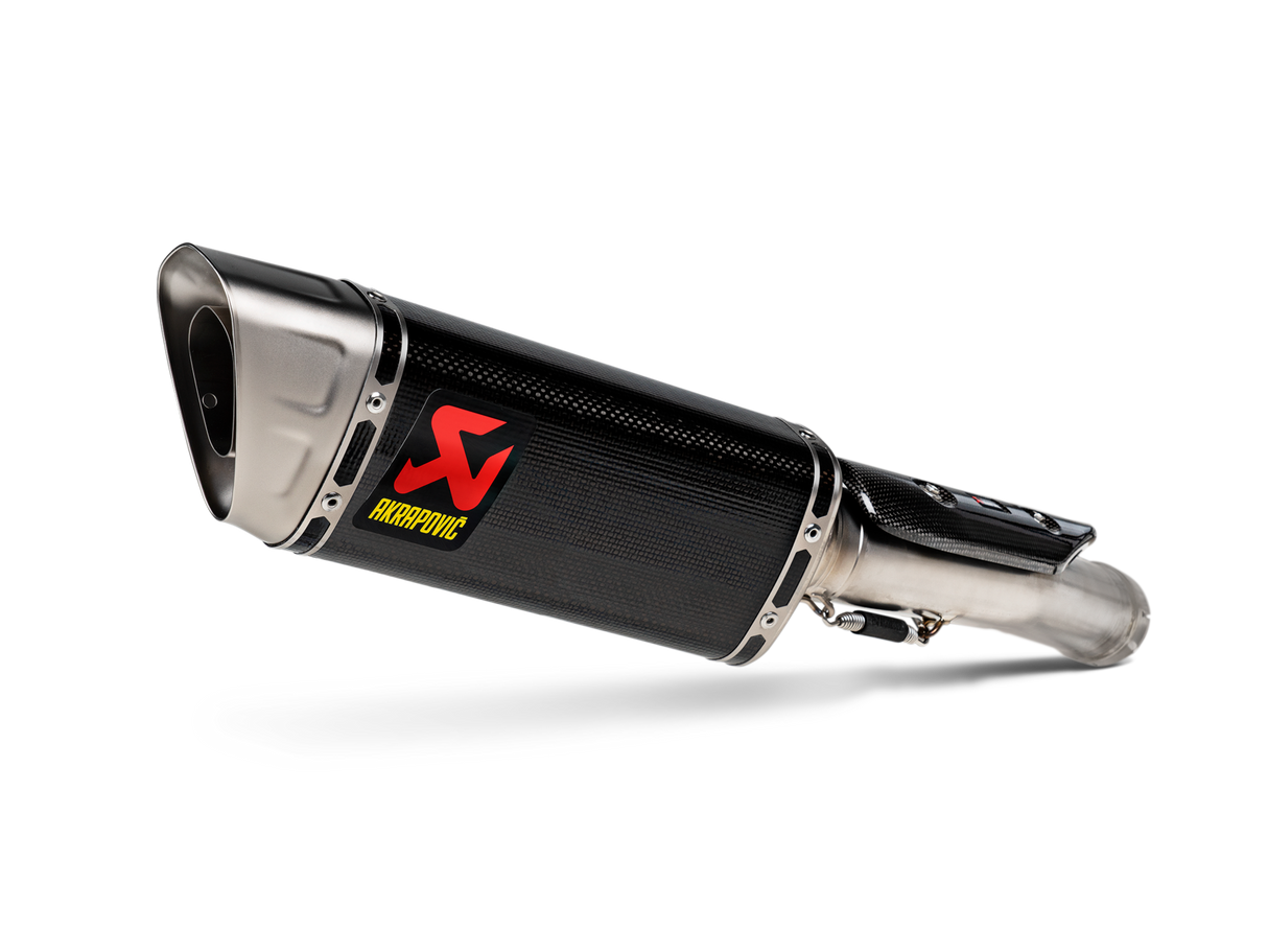 Akrapovic Slip-On Line Carbon Muffler System w/Titanium End Cap for Honda CBR 1000RR-R Fireblade/SP 20-23