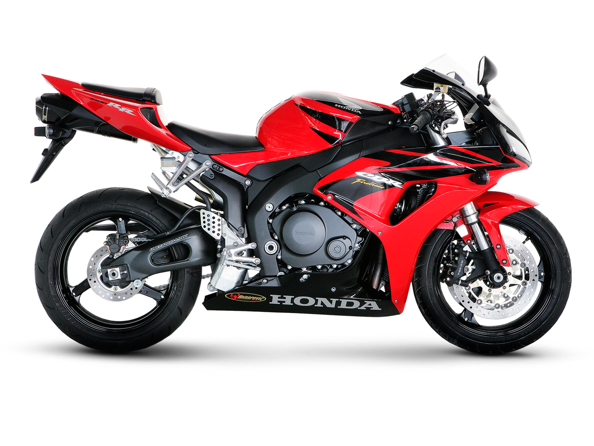 Akrapovic Slip-On Line Carbon Muffler System w/Carbon End Cap for Honda CBR1000RR 06-07