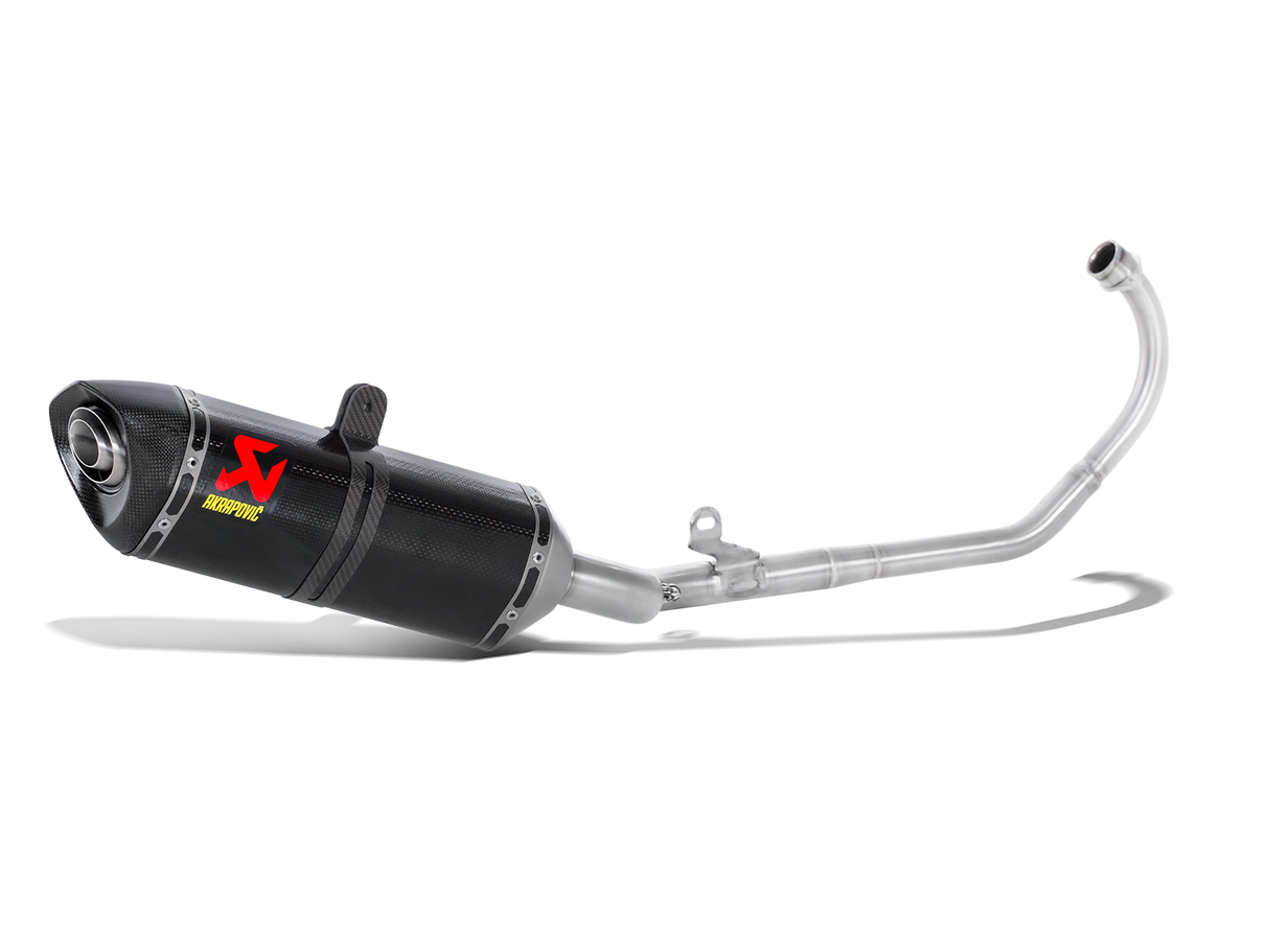 Akrapovic Racing Line Carbon Exhaust System w/Carbon End Cap for Honda CBR125 R 11-16