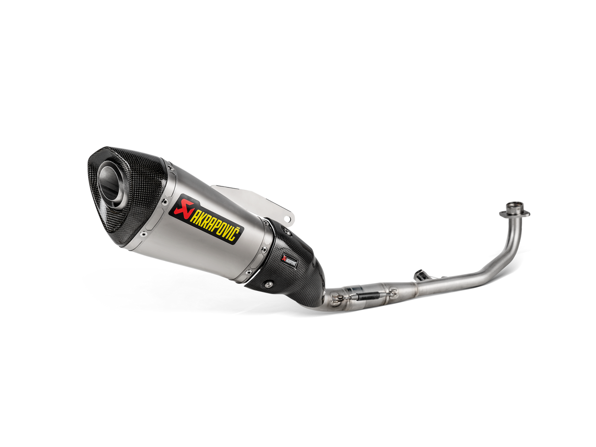 Akrapovic Racing Line Titanium Exhaust System w/Carbon End Cap for Honda MSX 125/Grom 16-20