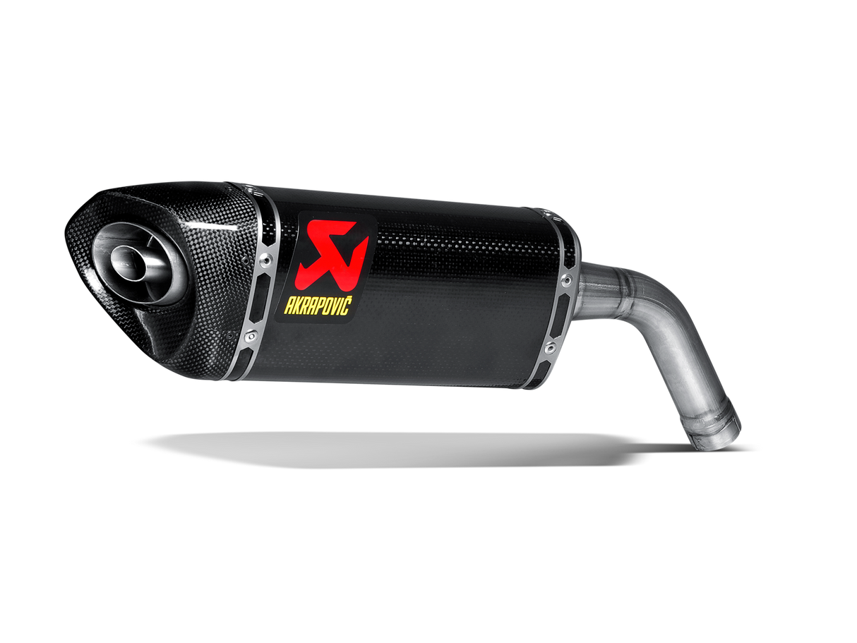 Akrapovic Slip-On Line Carbon Muffler System w/Carbon End Cap for Honda MSX 125/Grom 13-15