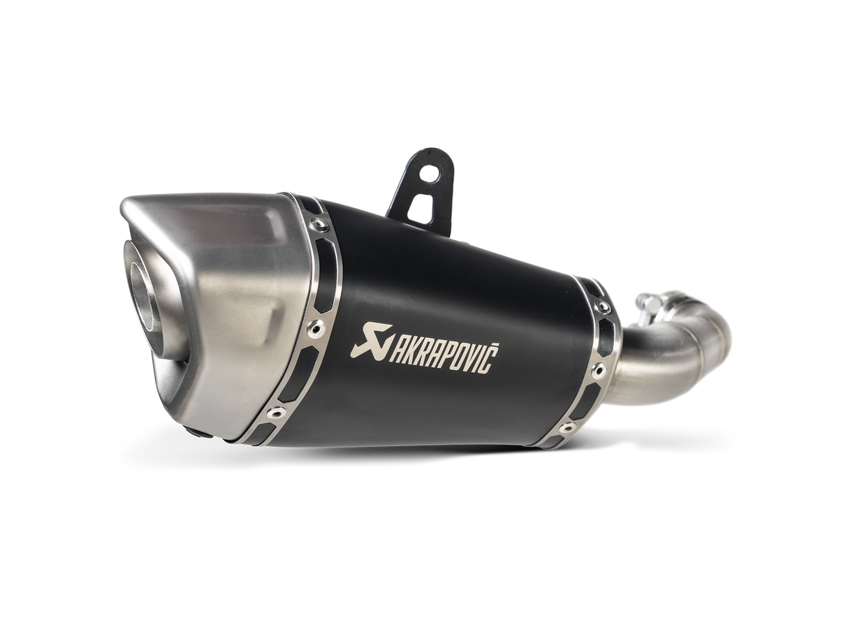 Akrapovic Slip-On Line Black Titanium Muffler System w/Titanium End Cap for Honda MSX125/Grom 13-23