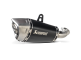 Akrapovic Slip-On Line Black Titanium Muffler System w/Titanium End Cap for Honda MSX125/Grom 13-23