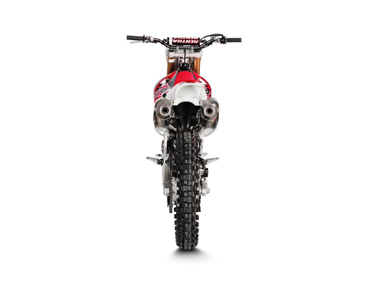 Akrapovic Evolution Line Titanium Exhaust System w/Titanium End Cap for Honda CRF250R/CRF250RX 16-17