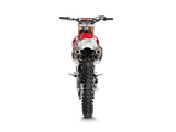 Akrapovic Evolution Line Titanium Exhaust System w/Titanium End Cap for Honda CRF250R/CRF250RX 16-17