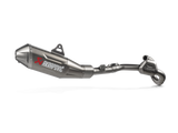 Akrapovic Evolution Line Titanium Exhaust System w/Titanium End Cap for Honda CRF450R/CRF450RX 21-Up