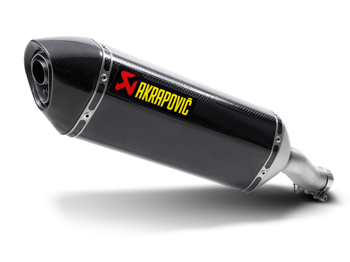 Akrapovic Slip-On Line Carbon Muffler System w/Carbon End Cap for Honda CBR400/CBR500 R 13-15