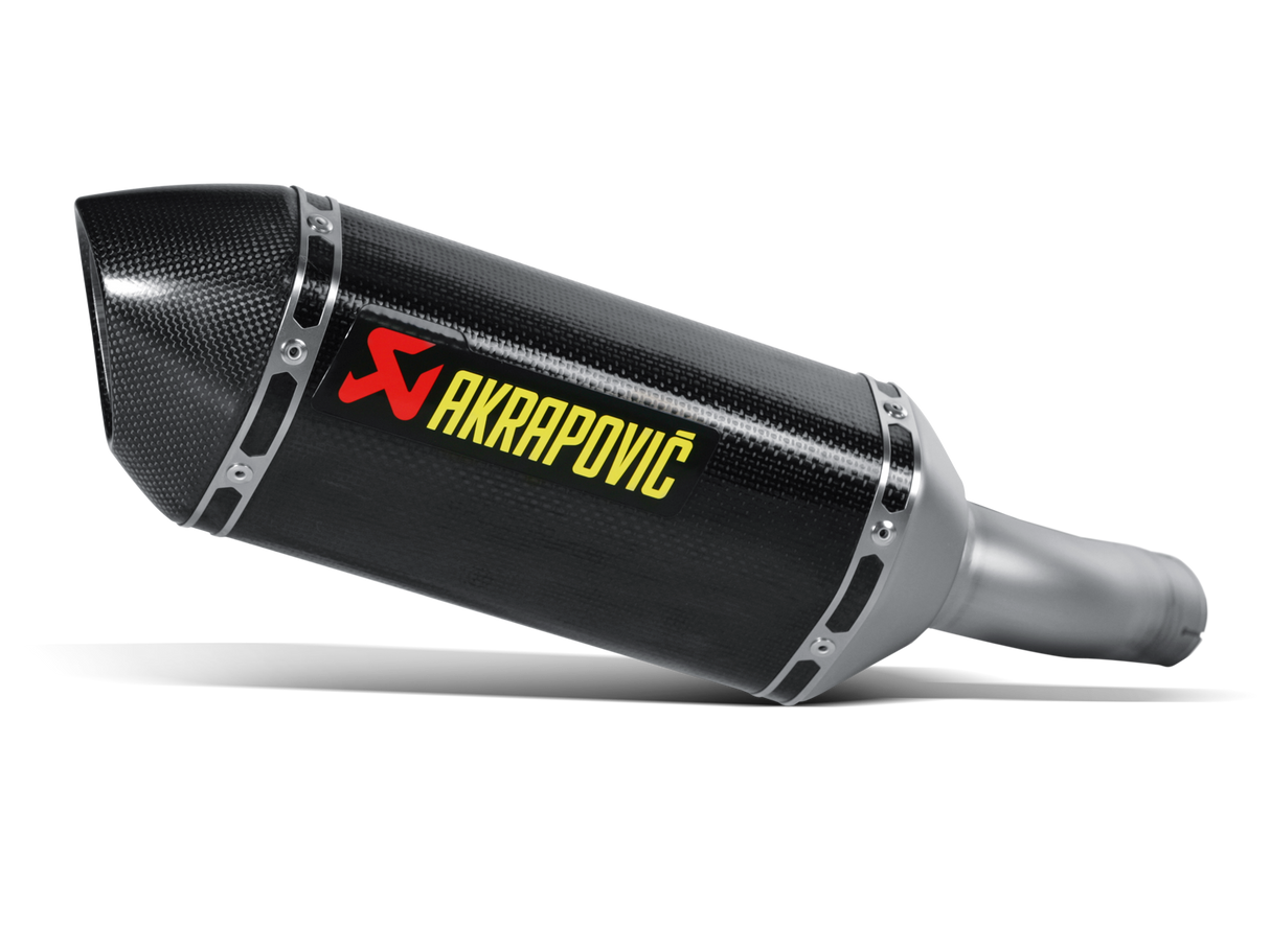 Akrapovic Slip-On Line Carbon Muffler System w/Carbon End Cap for Honda CB600F Hornet/CBR600 F 07-13