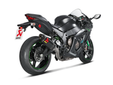 Akrapovic Evolution Line Carbon Exhaust System w/Carbon End Cap for Kawasaki Ninja ZX-10R 16-20