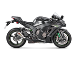 Akrapovic Slip-On Line Carbon Muffler System w/Carbon End Cap for Kawasaki Ninja ZX-10R 16-20