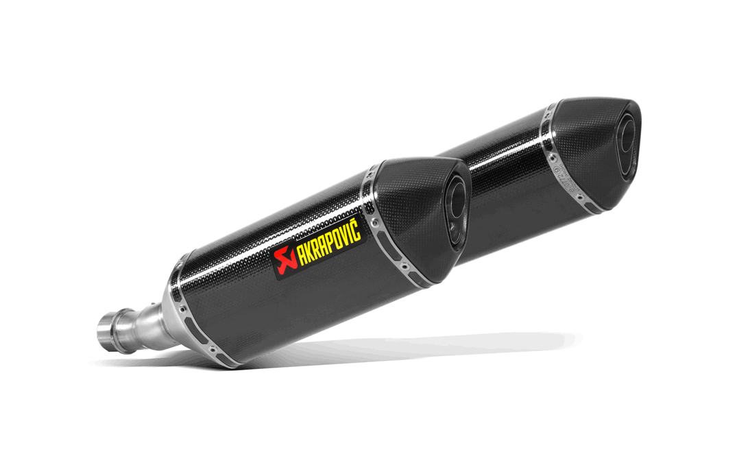 Akrapovic Slip-On Line Carbon Muffler System w/Carbon End Cap for Kawasaki Z1000 14-20