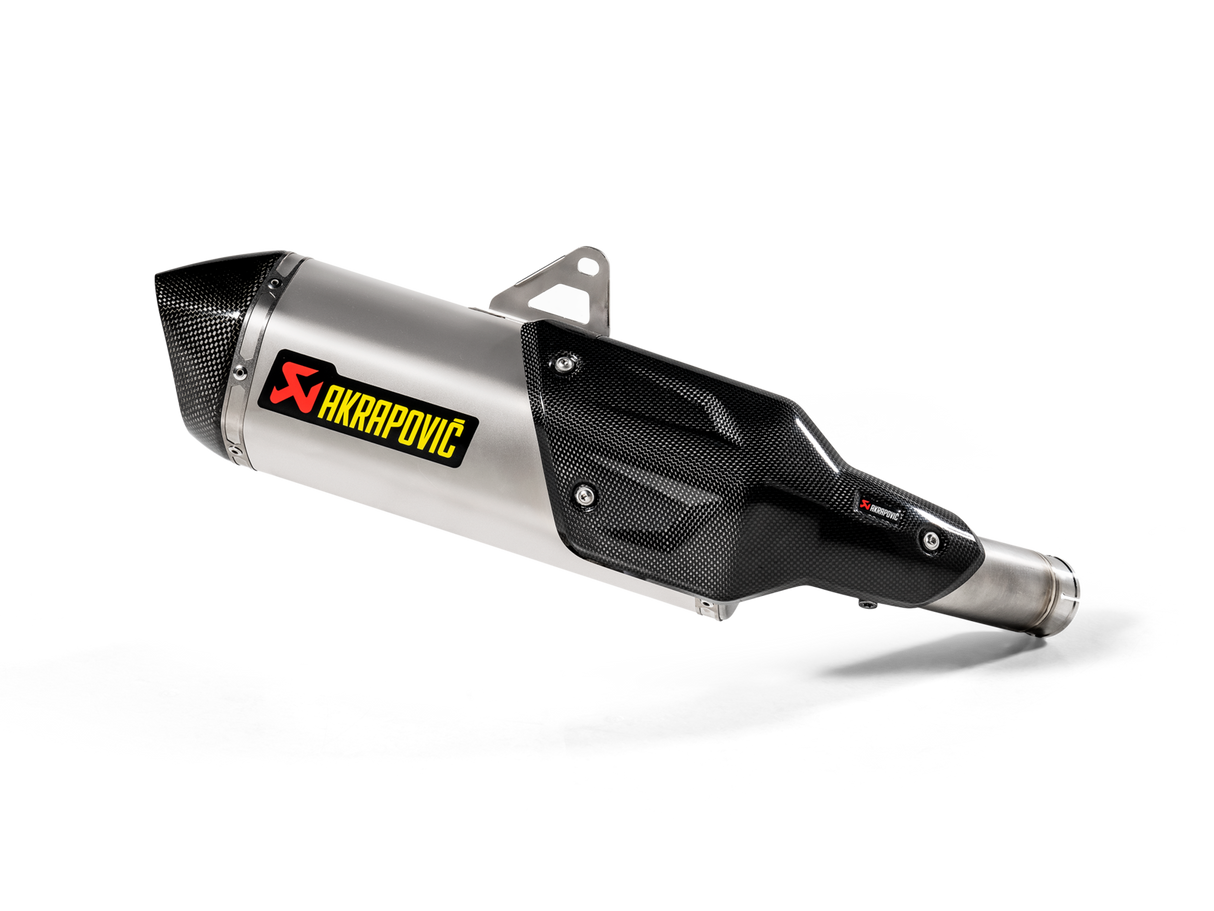 Akrapovic Slip-On Line Titanium Muffler System w/Carbon End Cap for Kawasaki Versys 1000 19-Up