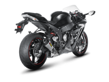 Akrapovic Slip-On Line Titanium Muffler System w/Carbon End Cap for Kawasaki Ninja ZX-10R 11-15