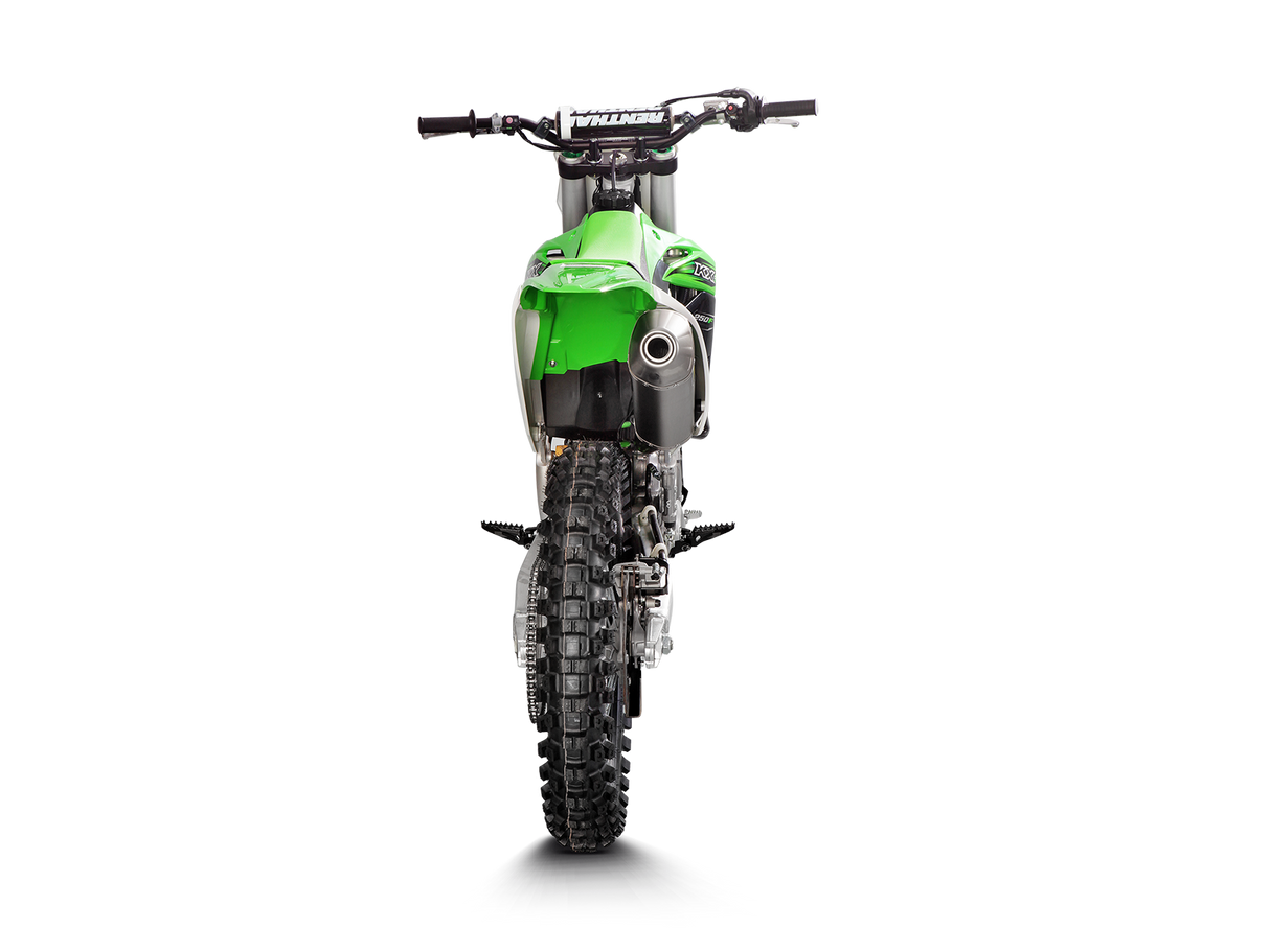 Akrapovic Evolution Line Titanium Exhaust System w/Titanium End Cap for Kawasaki KX 250 F 09-16