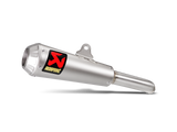 Akrapovic Slip-On Line Titanium Muffler System w/Titanium End Cap for Kawasaki Ninja 250SL/Z250SL 15-17