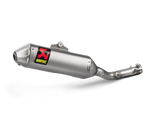 Akrapovic Slip-On Line Titanium Muffler System w/Titanium End Cap for Kawasaki KX 250 F 17-20