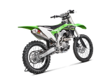 Akrapovic Slip-On Line Titanium Muffler System w/Titanium End Cap for Kawasaki KX 250 F 17-20