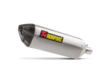 Akrapovic Slip-On Line Titanium Muffler System w/Carbon End Cap for Kawasaki Versys-X 250/Versys-X 300 17-20