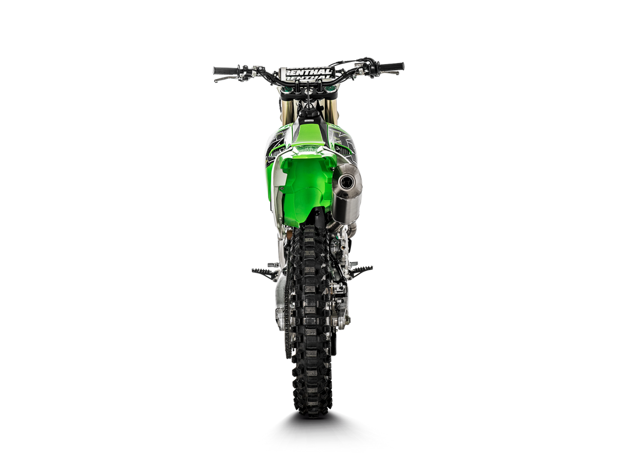 Akrapovic Evolution Line Titanium Exhaust System w/Titanium End Cap for Kawasaki KX 450 F 19-20