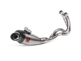 Akrapovic Racing Line Titanium Exhaust System w/Carbon End Cap for Kawasaki Versys 650 17-20