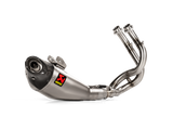 Akrapovic Racing Line Titanium Exhaust System w/Carbon End Cap for Kawasaki Ninja 650 17-20