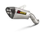 Akrapovic Slip-On Line Titanium Muffler System w/Carbon End Cap for Kawasaki Z900 17-19