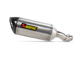 Akrapovic Slip-On Line Titanium Muffler System w/Carbon End Cap (ECE Approved) for Kawasaki Z900 20-Up