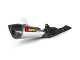 Akrapovic Slip-On Line Titanium Muffler System w/Carbon End Cap & Heat Shield for Suzuki GSX-S 1000/1000GT/950 15-20