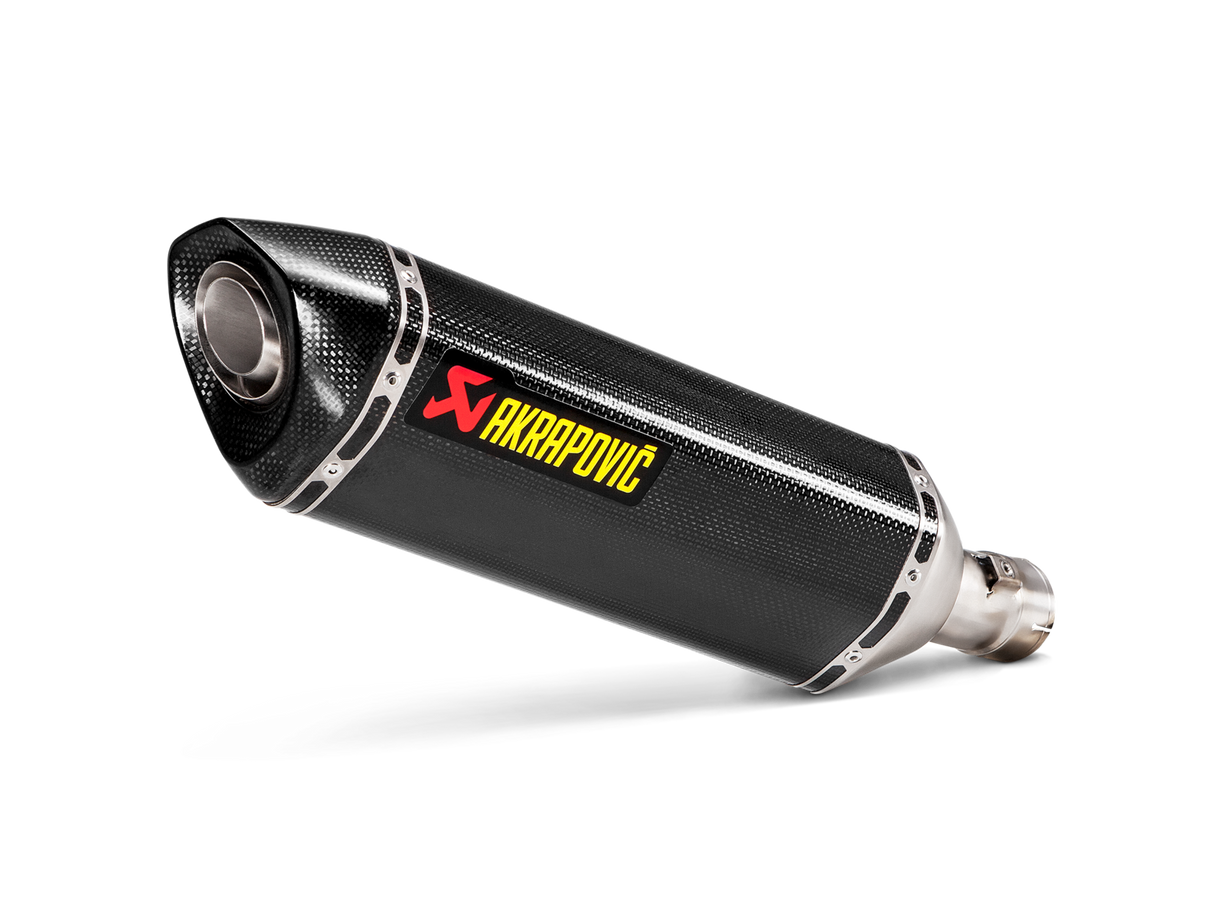 Akrapovic Slip-On Line Carbon Muffler System w/Carbon End Cap for Suzuki GSX-R1000 17-Up