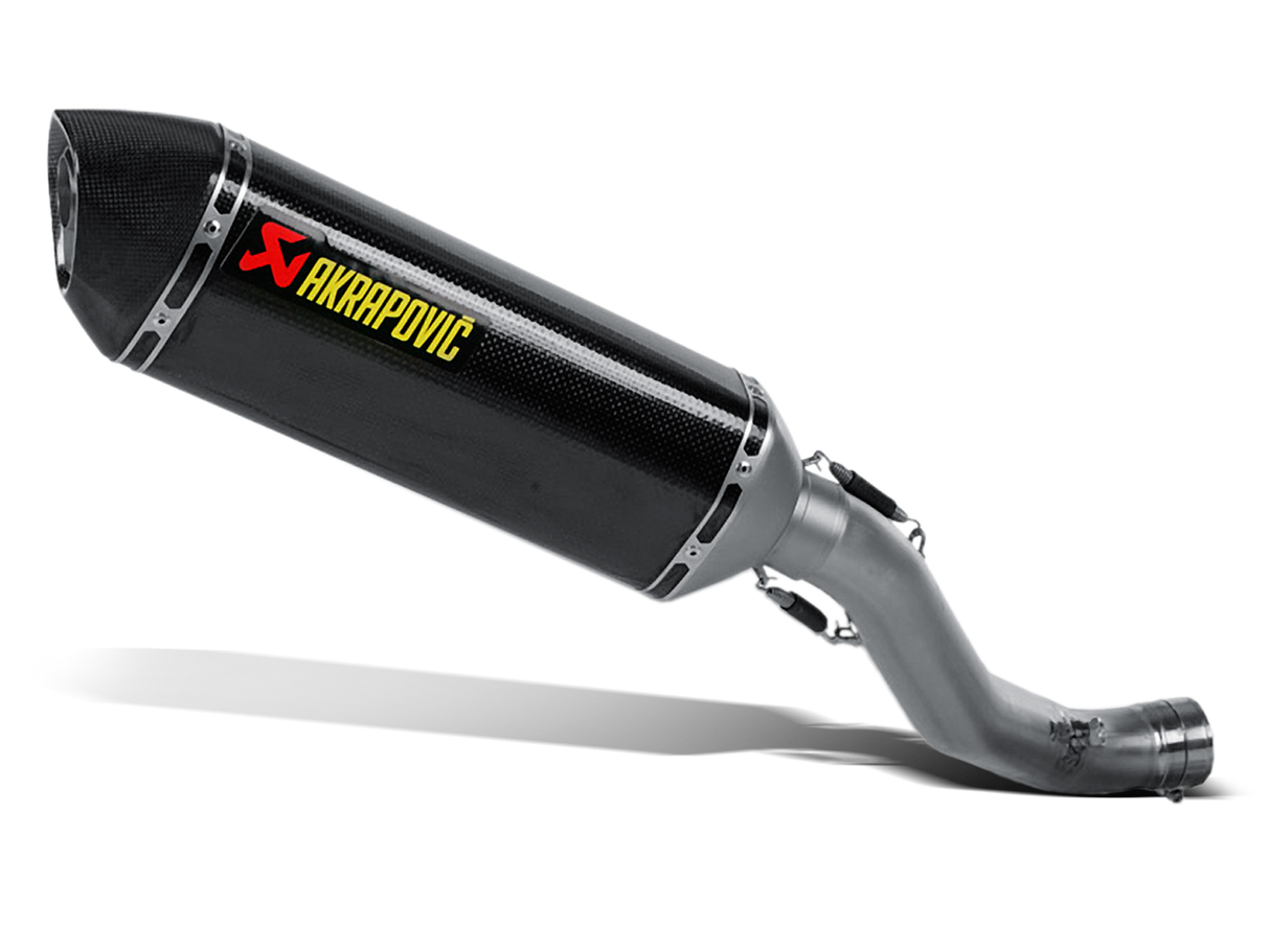 Akrapovic Slip-On Line Carbon Muffler System w/Carbon End Cap for Suzuki GSX-R1000 09-11