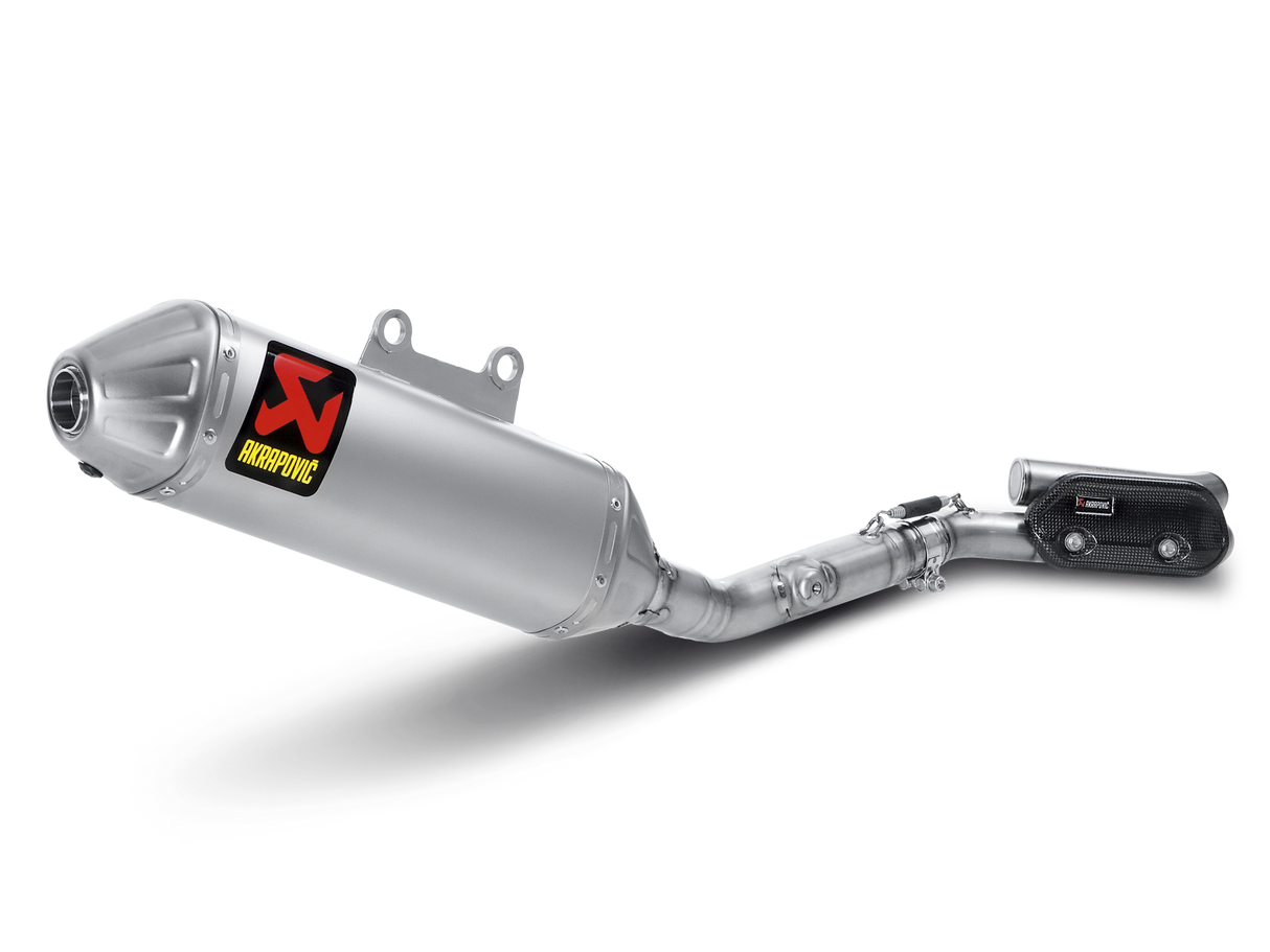 Akrapovic Evolution Line Titanium Exhaust System w/Titanium End Cap for Suzuki RM-Z 250 10-18