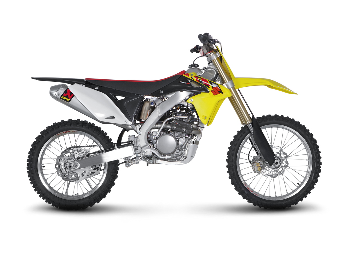 Akrapovic Evolution Line Titanium Exhaust System w/Titanium End Cap for Suzuki RM-Z 250 10-18