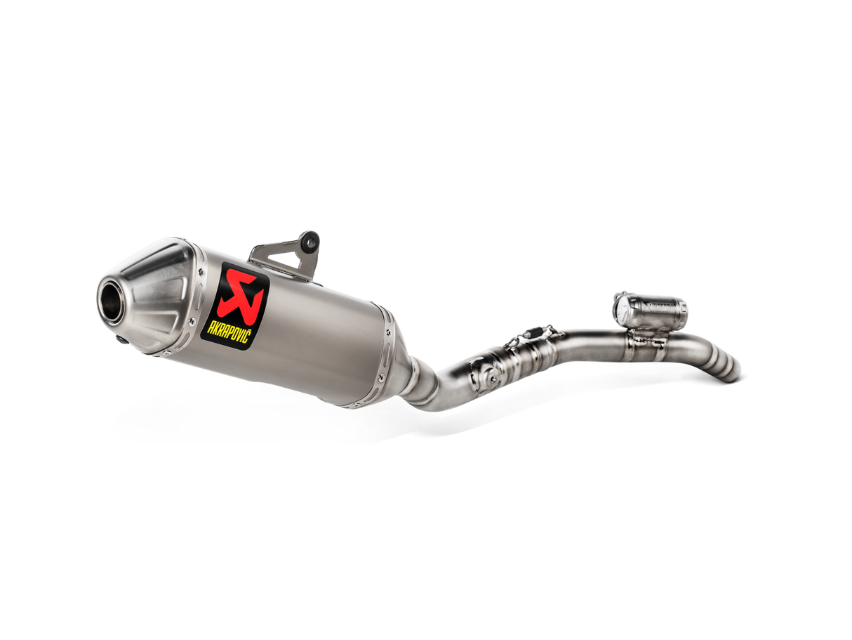 Akrapovic Evolution Line Titanium Exhaust System w/Titanium End Cap for Suzuki RM-Z 250 19-Up