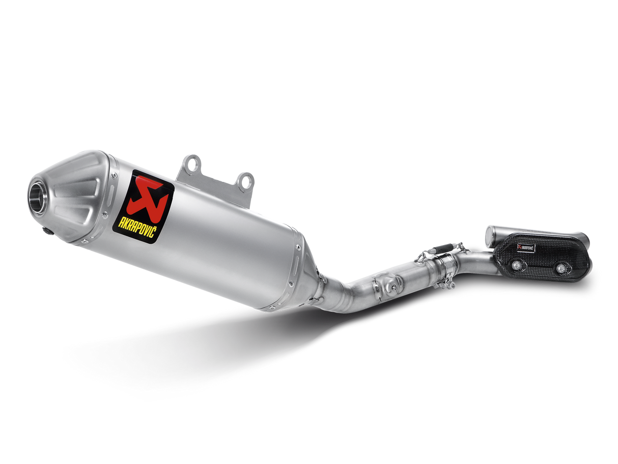 Akrapovic Racing Line Titanium Exhaust System w/Titanium End Cap for Suzuki RM-Z 250 10-18