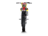 Akrapovic Evolution Line Titanium Exhaust System w/Titanium End Cap for Suzuki RM-Z 450 08-17