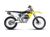 Akrapovic Evolution Line Titanium Exhaust System w/Titanium End Cap for Suzuki RM-Z 450 08-17