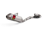 Akrapovic Evolution Line Titanium Exhaust System w/Titanium End Cap for Suzuki RM-Z 450 18-Up