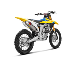 Akrapovic Evolution Line Titanium Exhaust System w/Titanium End Cap for Suzuki RM-Z 450 18-Up