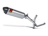 Akrapovic Slip-On Line Titanium Muffler System w/Carbon End Cap for Suzuki V-Strom 650 04-11