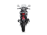 Akrapovic Racing Line Titanium Exhaust System w/Carbon End Cap for Suzuki V-Strom 650 17-Up