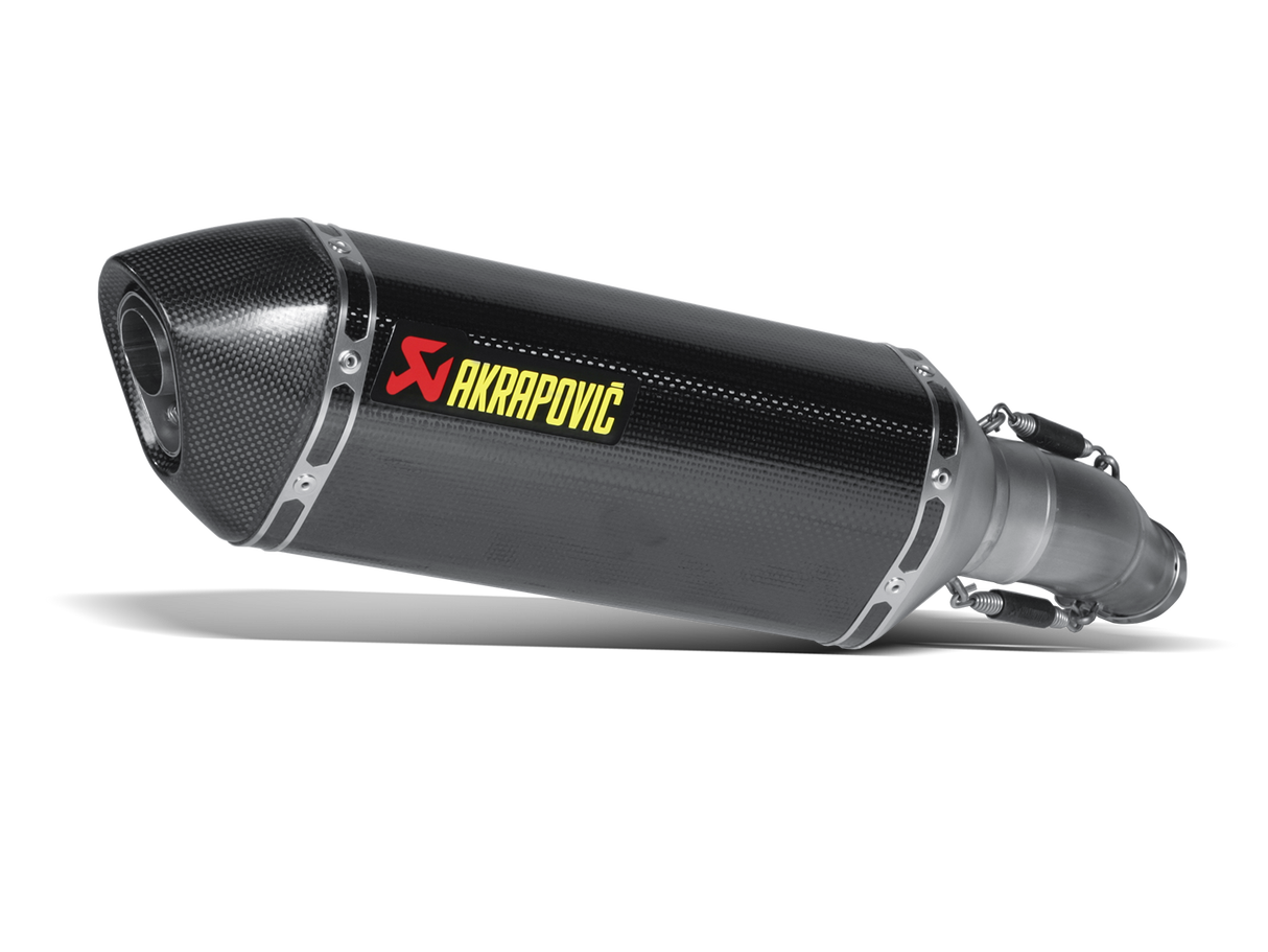 Akrapovic Slip-On Line Carbon Muffler System w/Carbon End Cap for Suzuki GSX-R 600/GSX-R 750 11-17