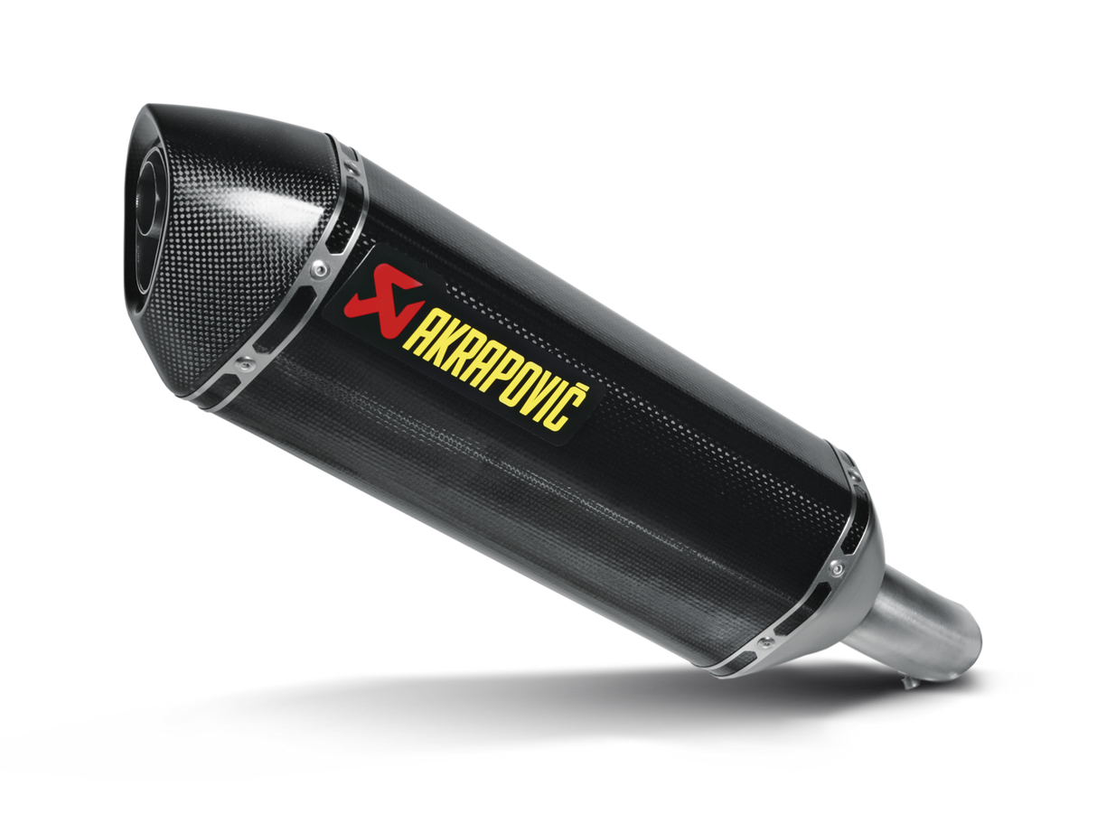 Akrapovic Slip-On Line Carbon Muffler System w/Carbon End Cap for Suzuki GSR 750 11-16