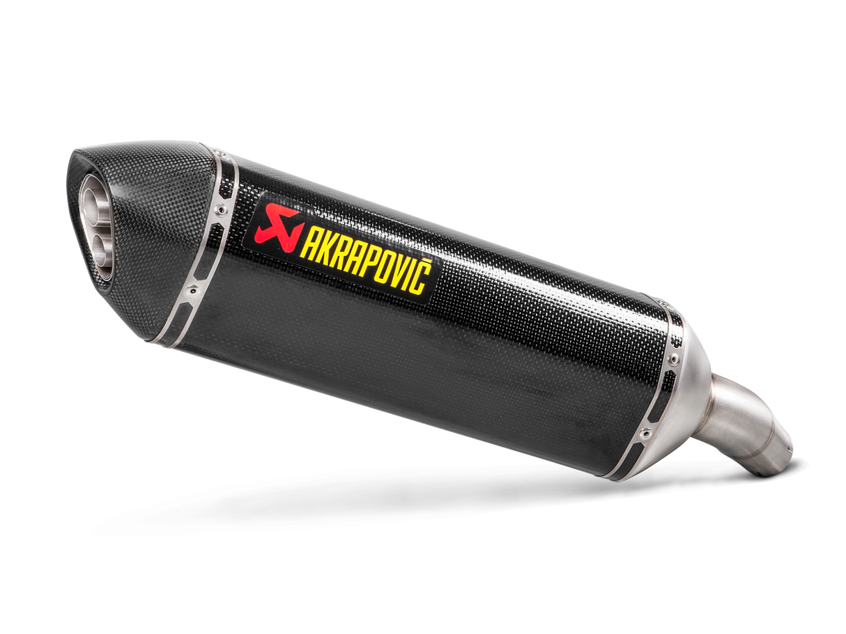 Akrapovic Slip-On Line Carbon Muffler System w/Carbon End Cap for Suzuki GSX-S750 17-20