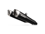 Akrapovic Slip-On Line Black Titanium Muffler System w/Titanium End Cap for Triumph Speed Twin 19-20