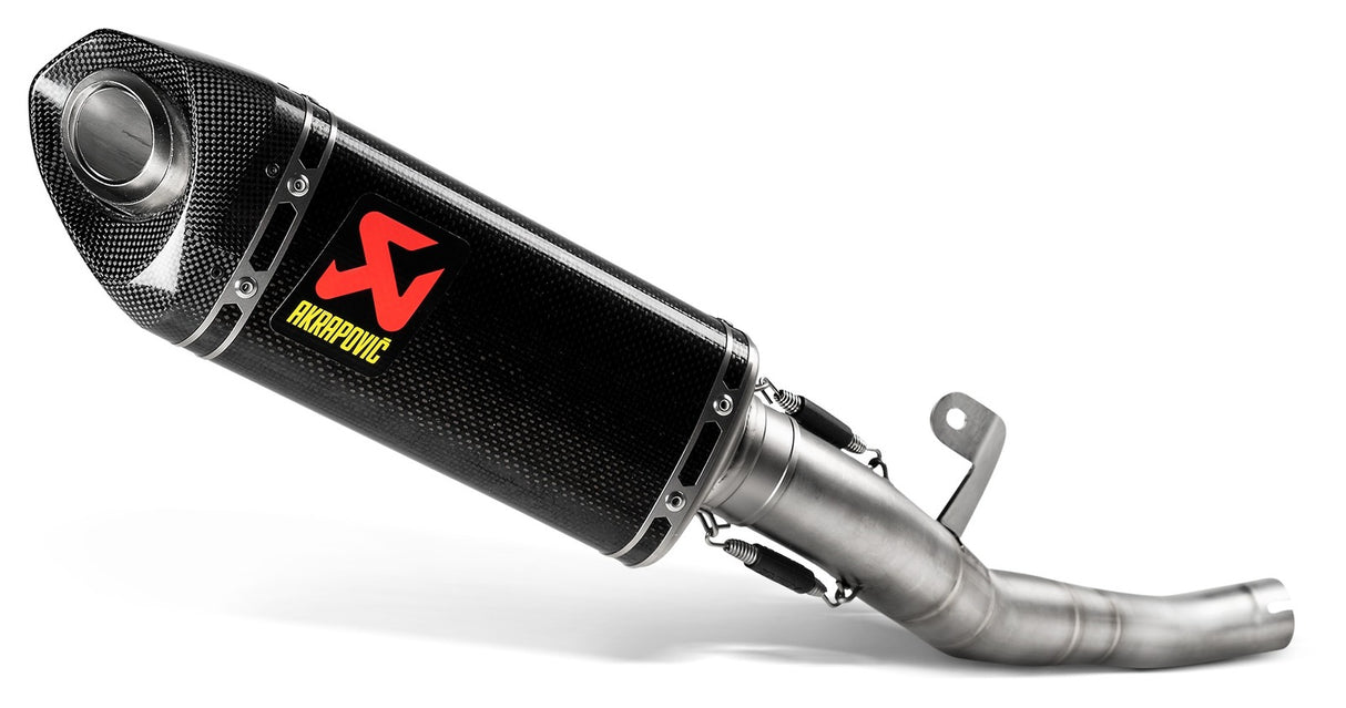 Akrapovic Slip-On Line Carbon Muffler System w/Carbon End Cap for Triumph Street Triple 765 S/R/RS 20-22