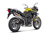 Akrapovic Slip-On Line Titanium Muffler System w/Carbon End Cap for Triumph Tiger 800 XC/XR/XRx/XCx/XRT/XCA 11-16