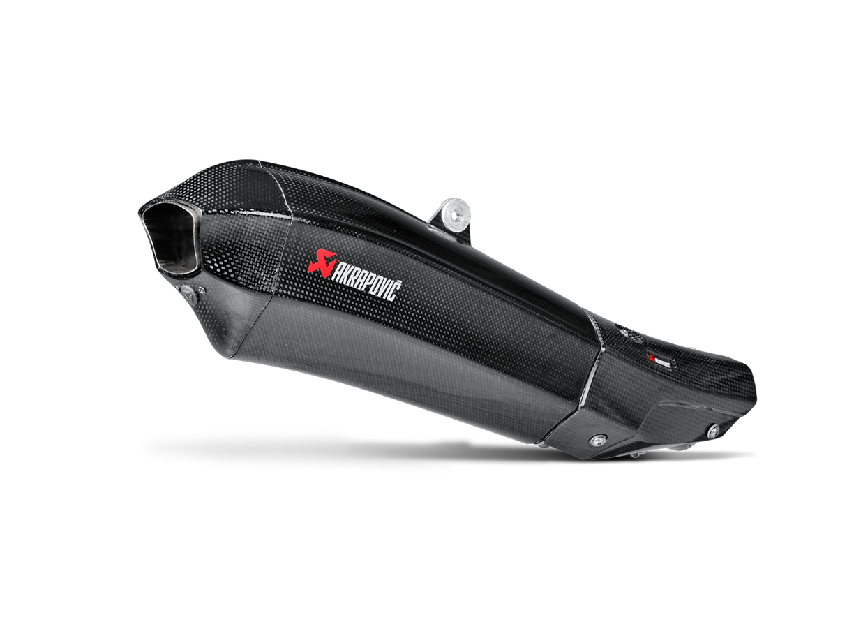 Akrapovic Slip-On Line Carbon Muffler System w/Carbon End Cap for Yamaha YZF-R1 15-16